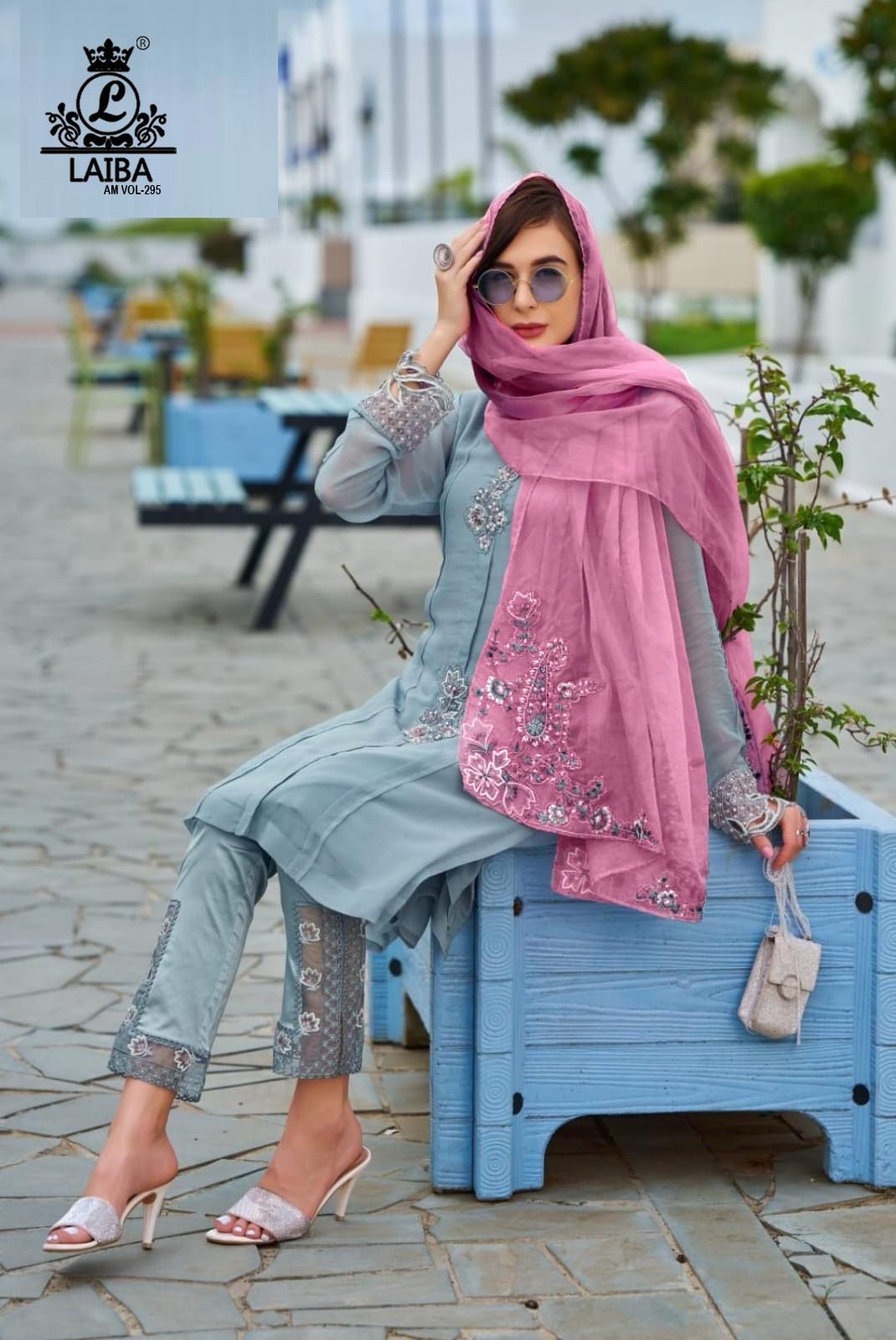 295 Laiba Georgette Pakistani Readymade Suits