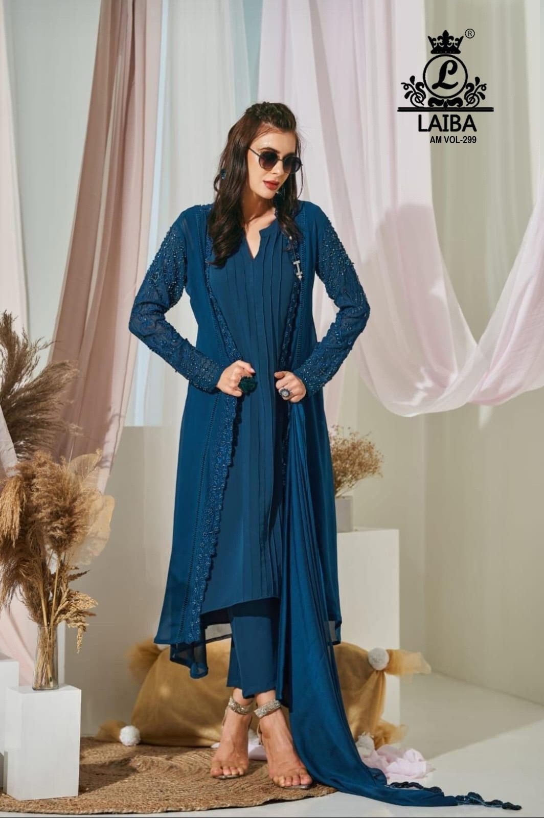 299 Laiba Georgette Pakistani Readymade Suits