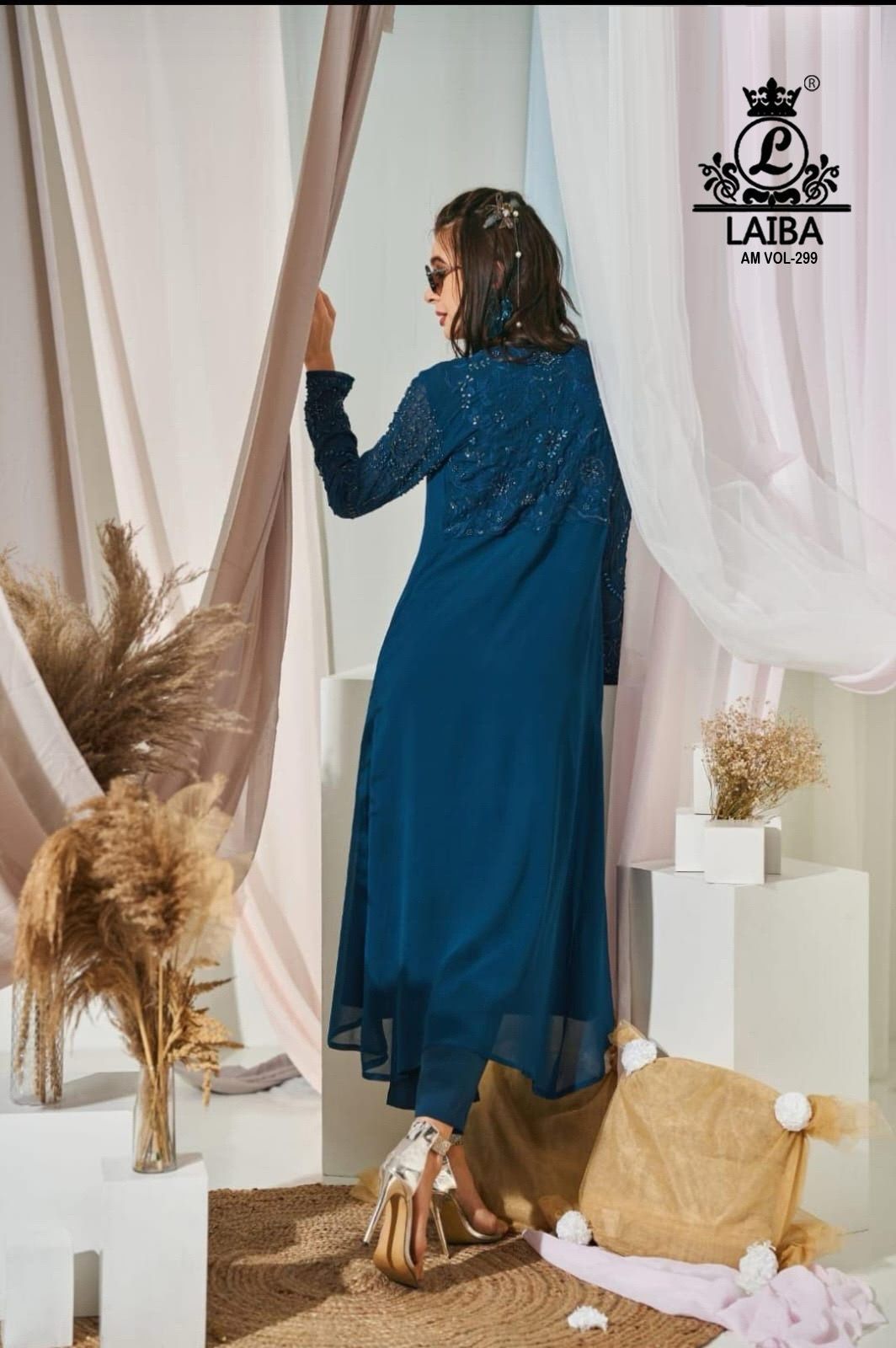 299 Laiba Georgette Pakistani Readymade Suits
