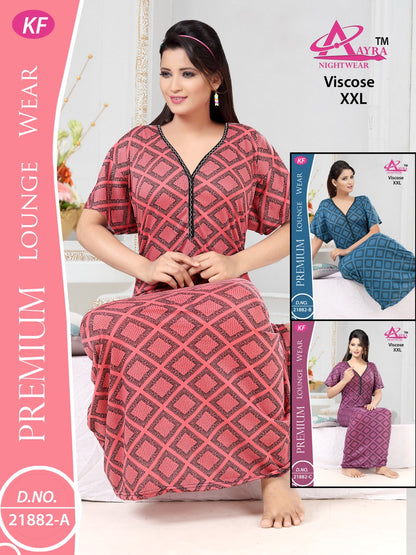 2Xl-2002 Aayra Night Gowns