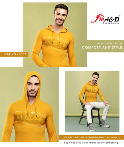 3007 Mac D Looper Mens Tshirts