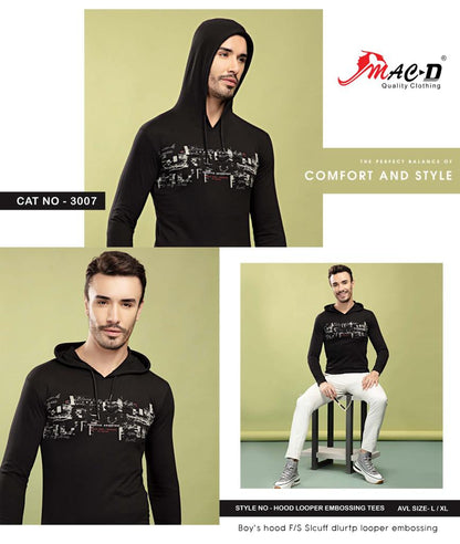 3007 Mac D Looper Mens Tshirts