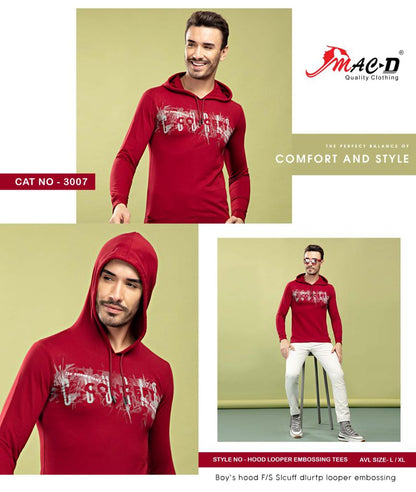 3007 Mac D Looper Mens Tshirts