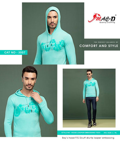 3007 Mac D Looper Mens Tshirts