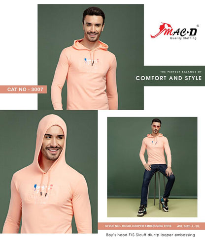 3007 Mac D Looper Mens Tshirts