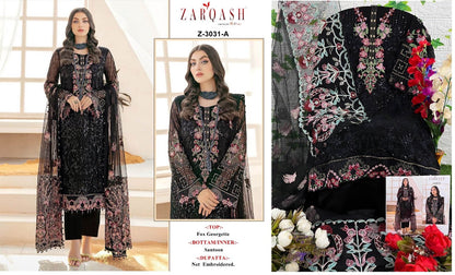 3031 Zarqash Georgette Pakistani Salwar Suits