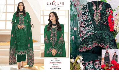 3031 Zarqash Georgette Pakistani Salwar Suits