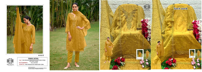 303 Mushq Organza Pakistani Salwar Suits