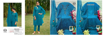 303 Mushq Organza Pakistani Salwar Suits