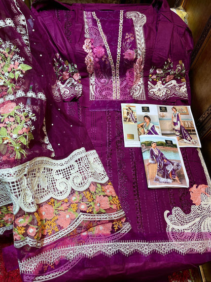 303 Ziaaz Designs Cotton Pakistani Salwar Suits