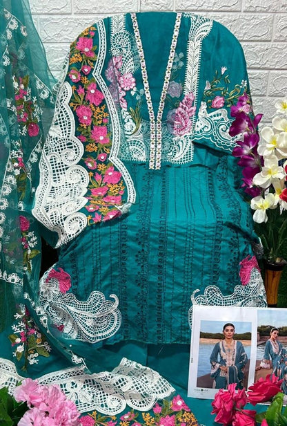 303 Ziaaz Designs Cotton Pakistani Salwar Suits