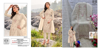 307 Mushq Organza Pakistani Salwar Suits