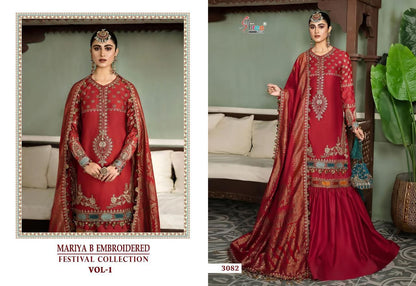3082-3083 Shree Fabs Reyon Pakistani Salwar Suits