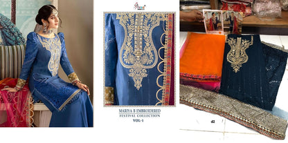 3082-3083 Shree Fabs Reyon Pakistani Salwar Suits