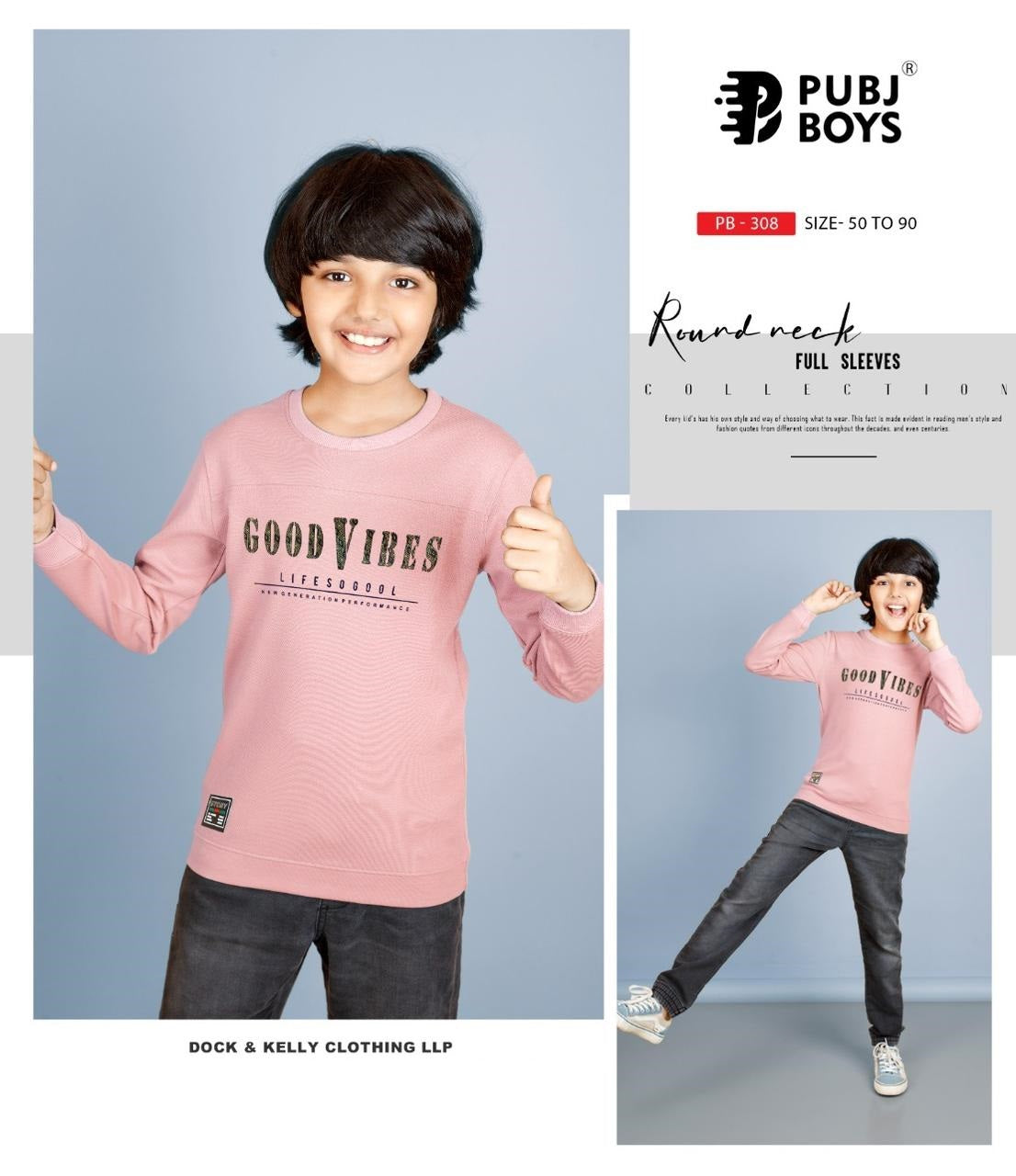 308 Pubj Imported Boys Tshirt