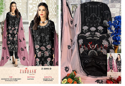 3095 Zarqash Georgette Pakistani Salwar Suits