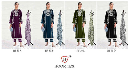 30 Hoor Tex Georgette Pakistani Readymade Suits