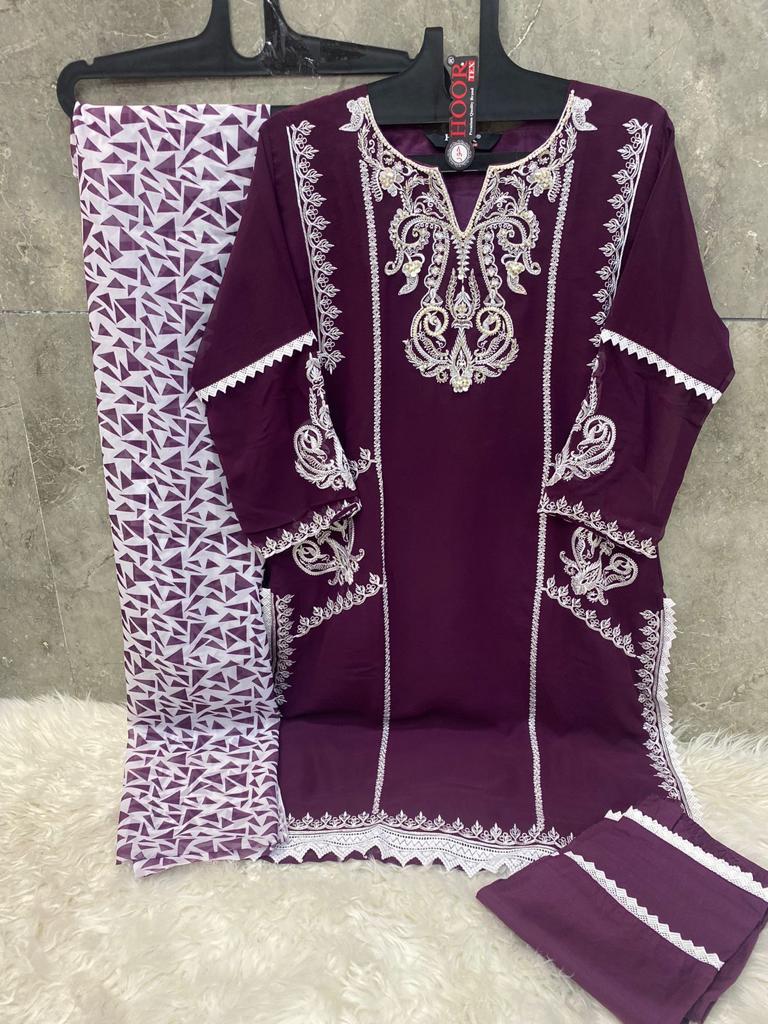 30 Hoor Tex Georgette Pakistani Readymade Suits
