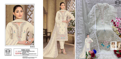 310 Mushq Organza Pakistani Salwar Suits