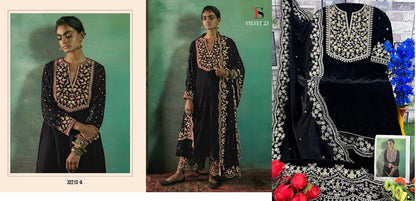 32213 Deepsy Velvet Suits