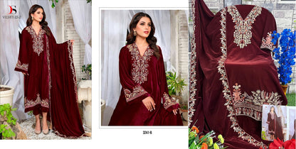 3241 Deepsy Velvet Suits