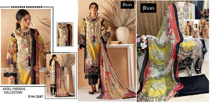 3247 Jihan Cotton Pakistani Patch Work Suits
