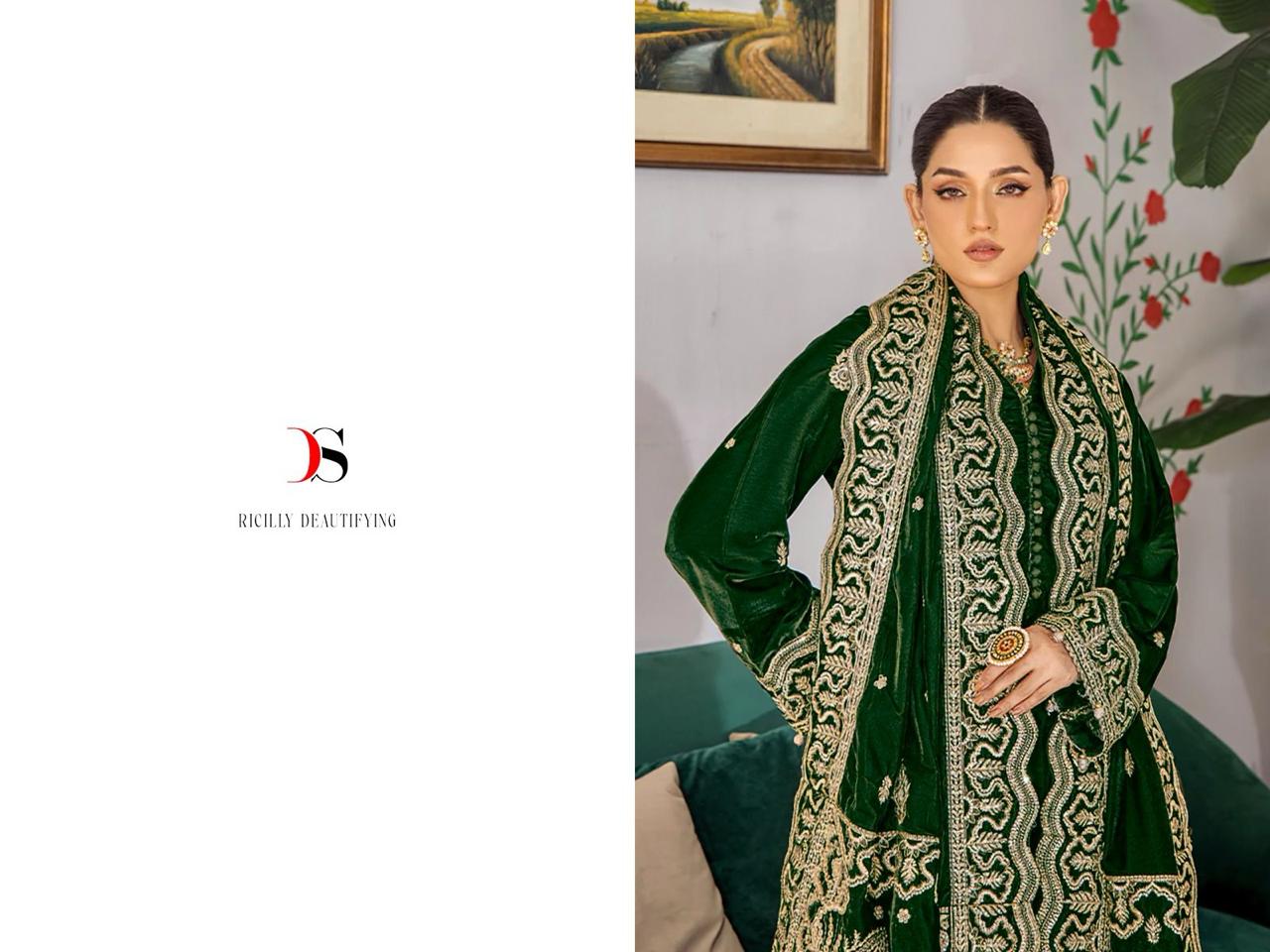 3271-3274 23-3 Deepsy Velvet Suits