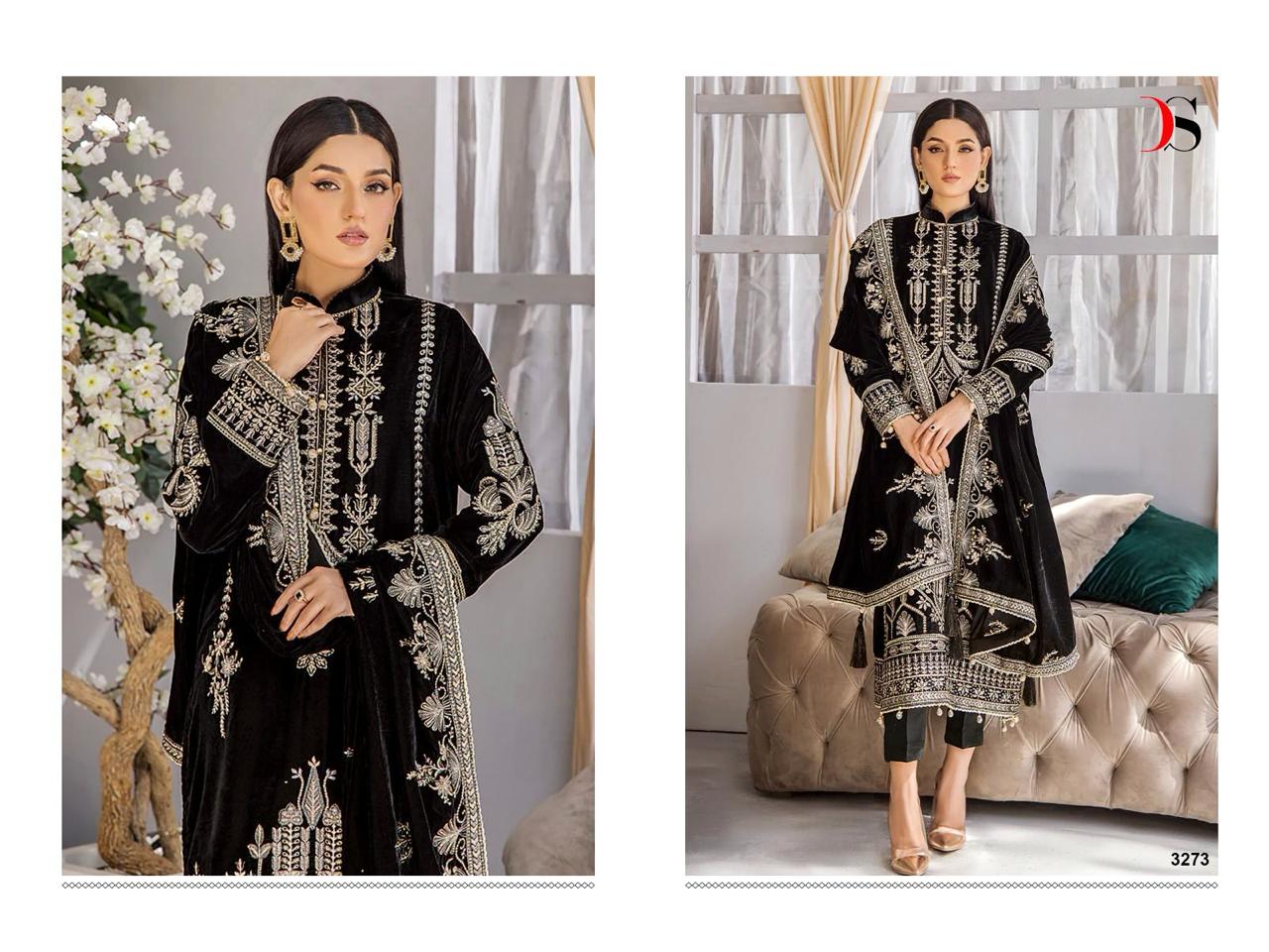 3271-3274 23-3 Deepsy Velvet Suits