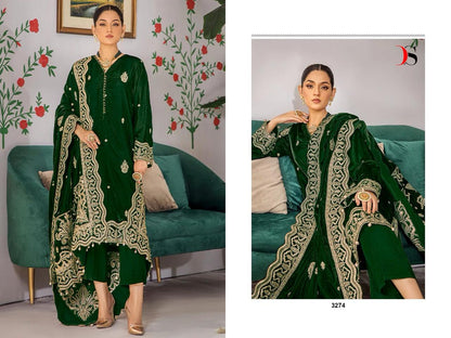 3271-3274 23-3 Deepsy Velvet Suits