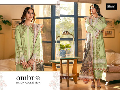 3294 Ombre Jihan Rayon Pakistani Salwar Suits