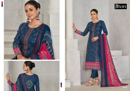 3310-3345-3408 Jihan Lawn Karachi Salwar Suits