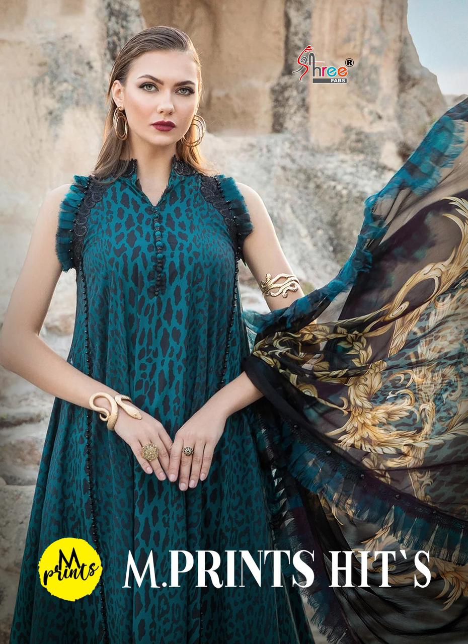 3368-3369 Shree Fabs Cotton Pakistani Patch Work Suits
