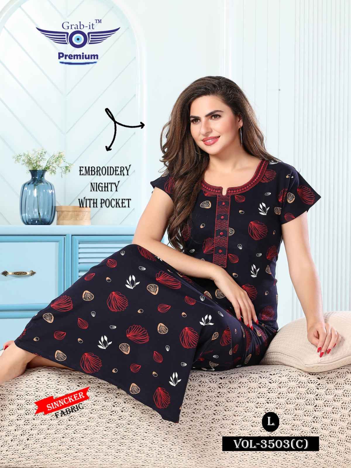 3503-C Grab It Sinker Night Gowns