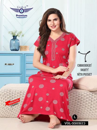 3503-C Grab It Sinker Night Gowns