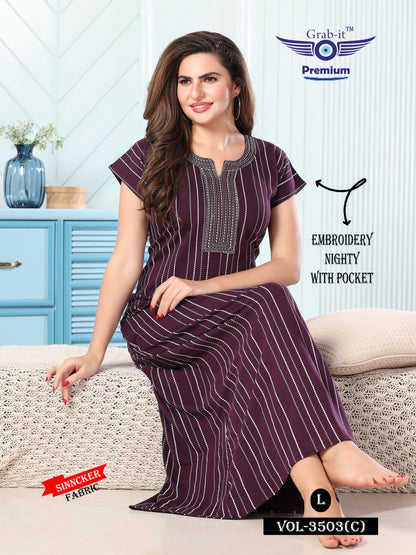 3503-C Grab It Sinker Night Gowns