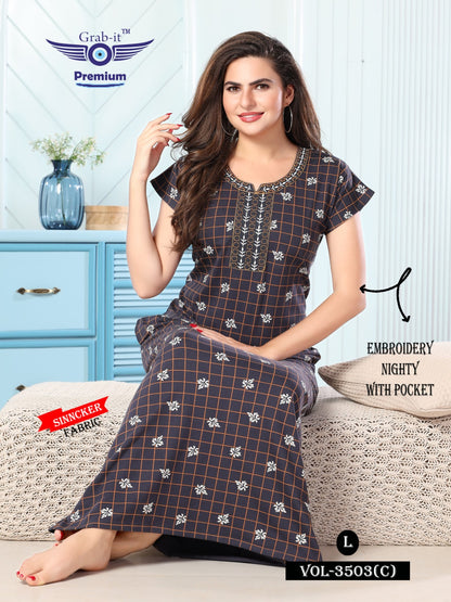 3503-C Grab It Sinker Night Gowns