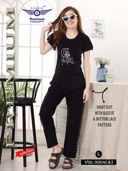 3504 A Grab It Sinker Pyjama Night Suits