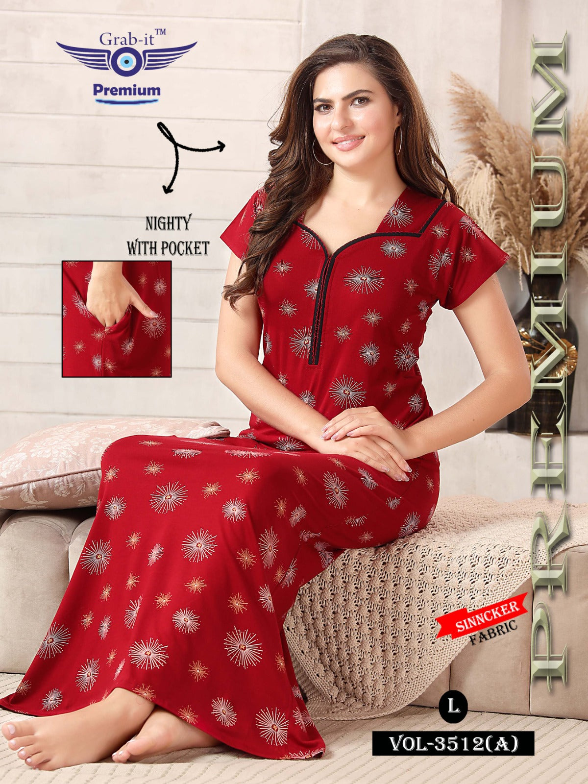 3512-A Grab It Sinker Night Gowns