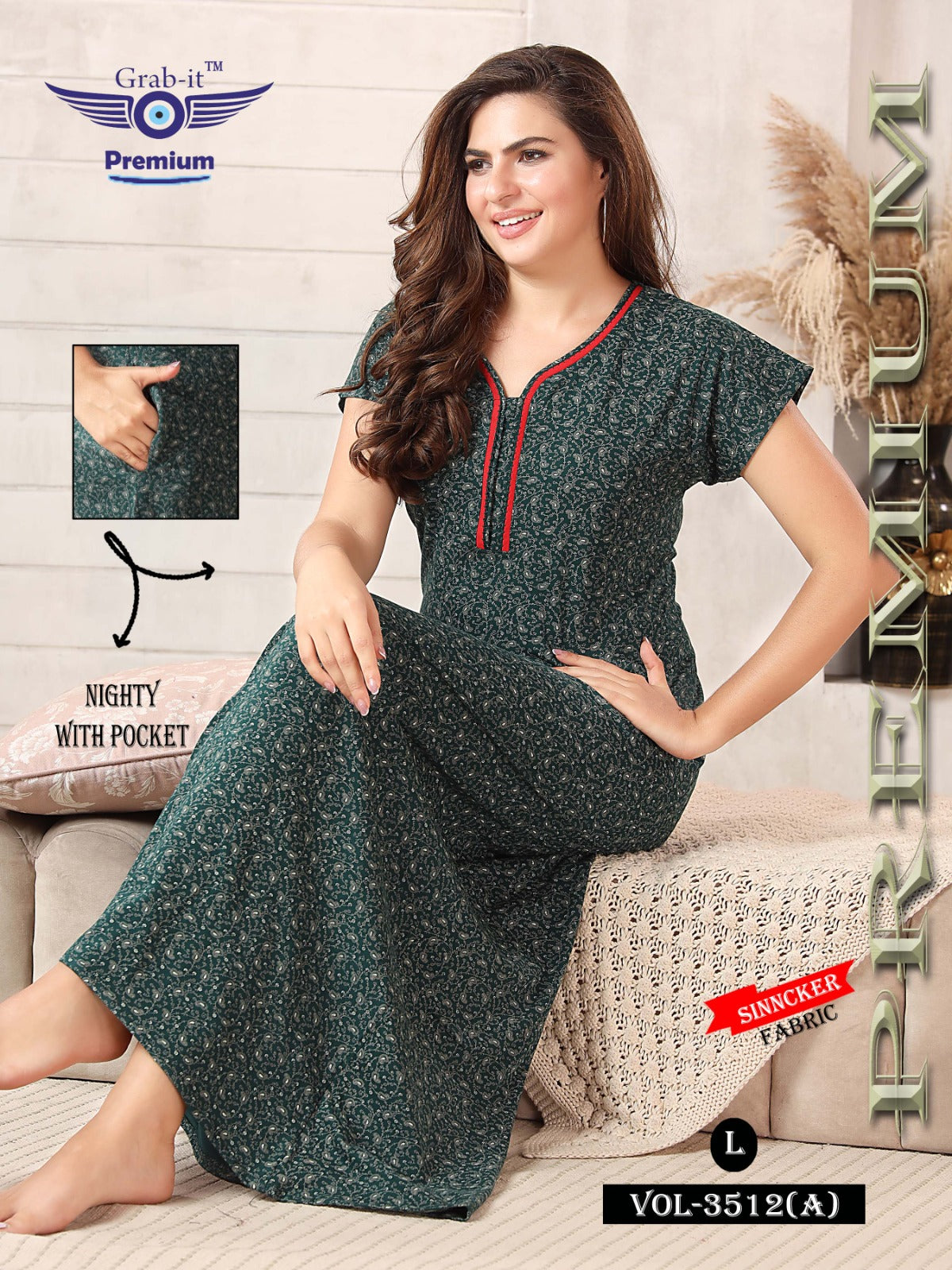 3512-A Grab It Sinker Night Gowns