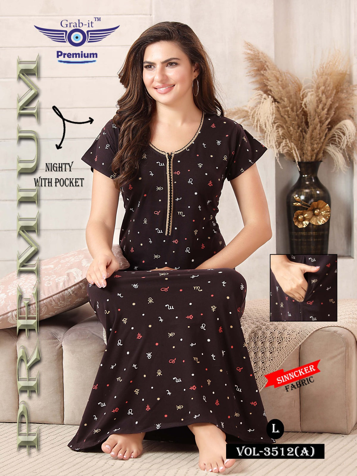 3512-A Grab It Sinker Night Gowns