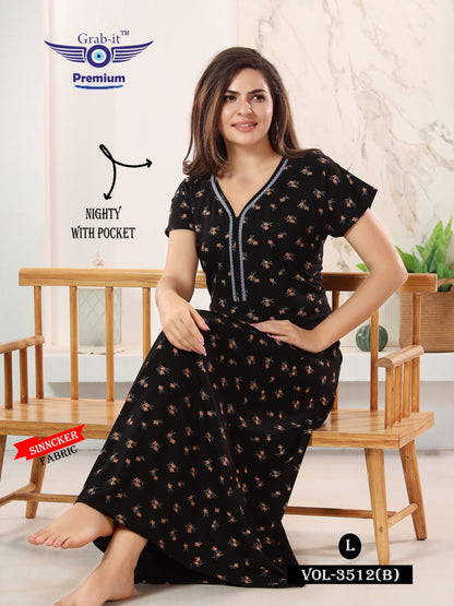 3512-B Grab It Sinker Night Gowns