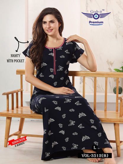 3512-B Grab It Sinker Night Gowns