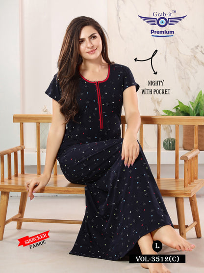 3512-C Grab It Sinker Night Gowns