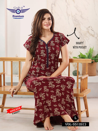 3512-C Grab It Sinker Night Gowns