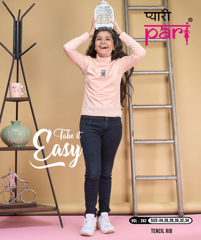 362 Pyari Pari Tencil Girls Tshirt