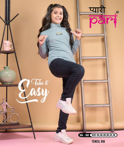 362 Pyari Pari Tencil Girls Tshirt
