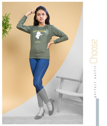 365 Pyari Pari Cotton Looper Girls Tshirt