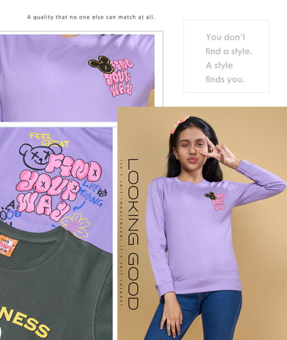 365 Pyari Pari Cotton Looper Girls Tshirt