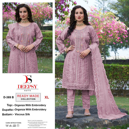 369 Deepsy Organza Pakistani Readymade Suits