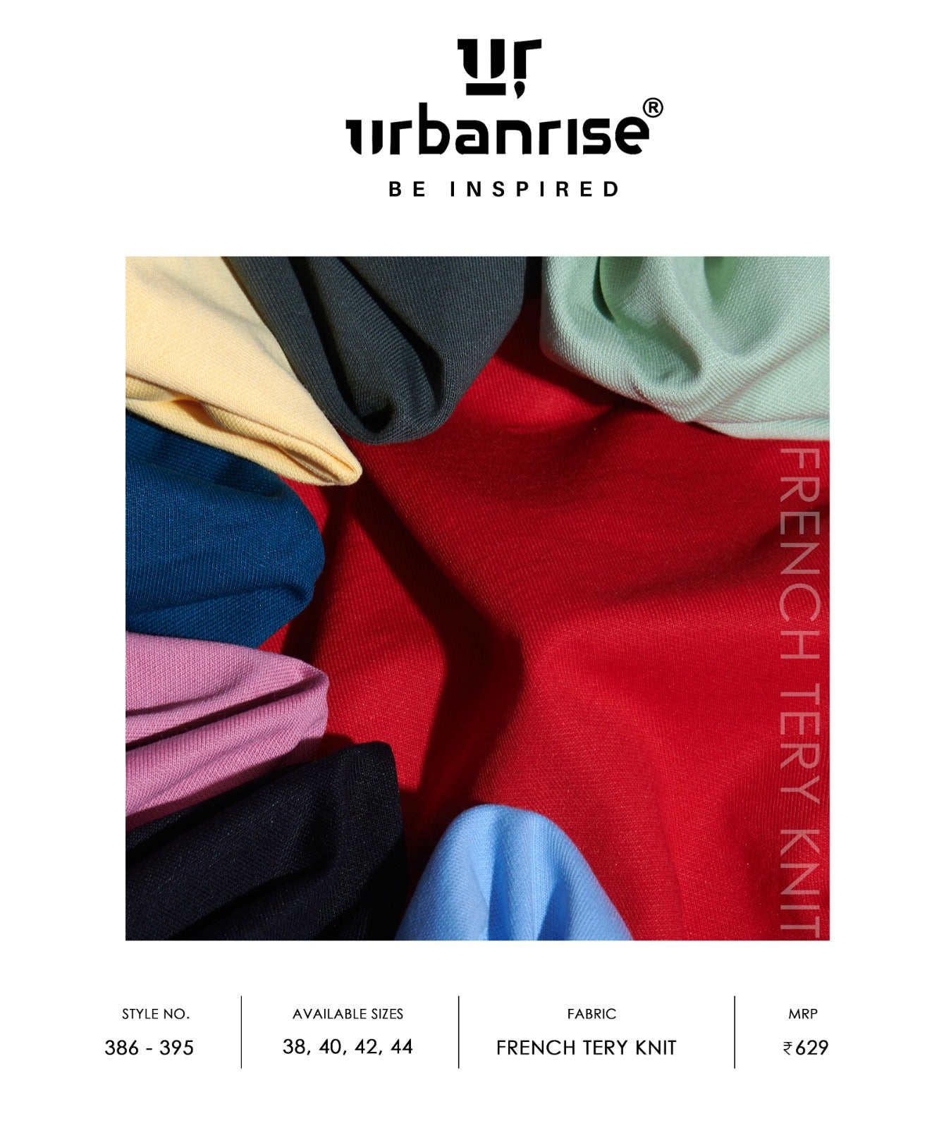 386-395 Urbanrise Knit Mens Tshirts
